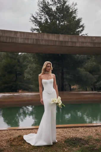 Eva Lendel Anisia Corset #3 Light Ivory thumbnail