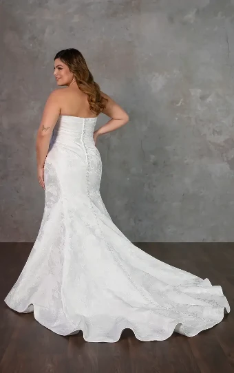 Essense of Australia Priscilla (GOWN ONLY) #1 (IVQ) IVORY JACQUARD thumbnail