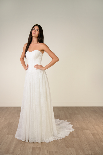 Stella York Kendra #0 default (IV-IV) Ivory Lace and Tulle over Ivory Gown thumbnail