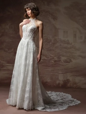Maggie Sottero Lucca Marie #0 default All Ivory (gown with Ivory Illusion) thumbnail