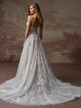Maggie Sottero Hadley #2 All Ivory (gown with Ivory Illusion) thumbnail