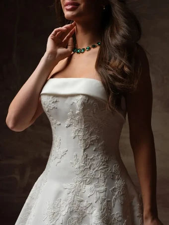 Maggie Sottero Mileva #1 All Ivory thumbnail