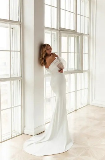 Eva Lendel Jess (GOWN ONLY) #3 default Ivory thumbnail