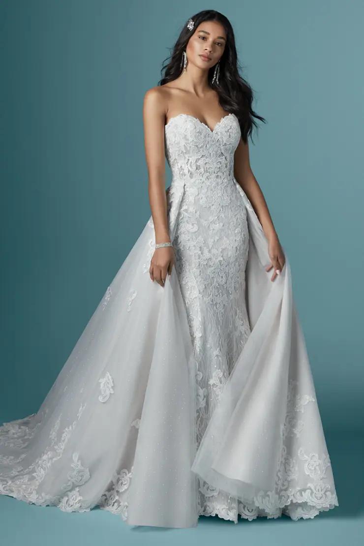 Maggie sottero clearance detachable train