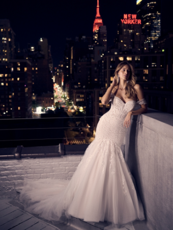 Maggie Sottero Danielle-MS #3 Ivory (gown with Natural Illusion) thumbnail