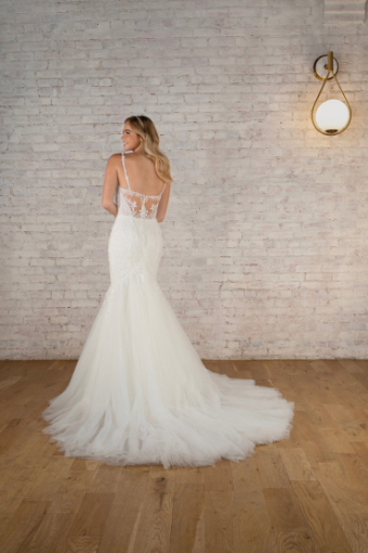 Stella York Aspen + #3 Ivory (gown with Natural Illusion) thumbnail