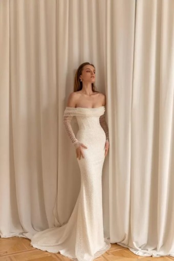Eva Lendel Aretta (GOWN ONLY) #0 default Ivory thumbnail