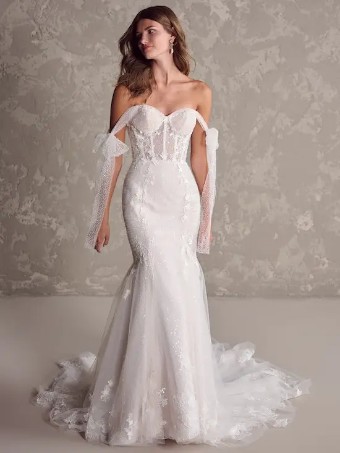 Maggie Sottero Lisbon #0 default Ivory/Misty Mauve thumbnail