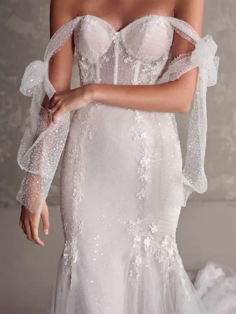 Maggie Sottero Lisbon #2 Ivory/Misty Mauve thumbnail