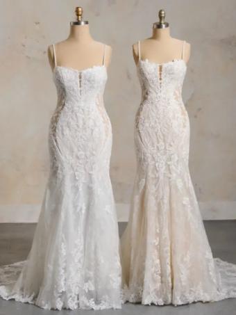 Maggie Sottero Admina #3 All Ivory (gown with Ivory Illusion) thumbnail