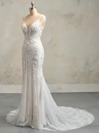 Maggie Sottero Edie #4 All Ivory (gown with Ivory Illusion) thumbnail