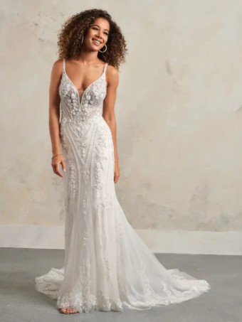 Maggie Sottero Edie #0 default All Ivory (gown with Ivory Illusion) thumbnail