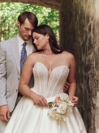 Maggie Sottero Tina #0 default Ivory (gown with Natural Illusion) thumbnail