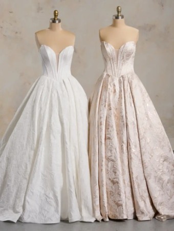 Maggie Sottero Derrick Marie #2 default All Ivory (gown with Ivory Illusion) thumbnail