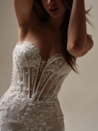 Maggie Sottero Benjie #4 default Ivory over Blush (gown with Natural Illusion) thumbnail