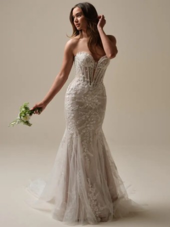 Maggie Sottero Benjie #0 default Ivory over Blush (gown with Natural Illusion) thumbnail
