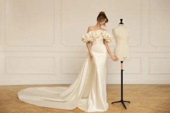 Eva Lendel Rozalli (DRESS ONLY) #1 Ivory thumbnail