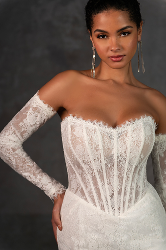 Essense of Australia Francesca #2 default (IV-IVR) Ivory Lace and Tulle over Ivory Gown thumbnail