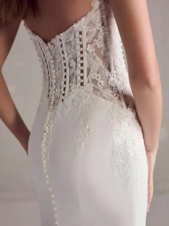 Maggie Sottero Doritte #5 default Ivory (gown with Natural Illusion) thumbnail