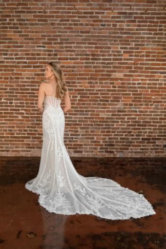 Essense of Australia Audrina #1 (IV-LT) IVORY LACE AND TULLE OVER LATTE GOWN thumbnail