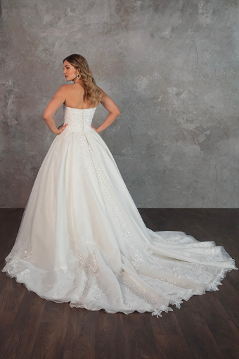 Essense of Australia Belle #1 (IV-IV) Ivory Lace and Tulle over Ivory Gown thumbnail