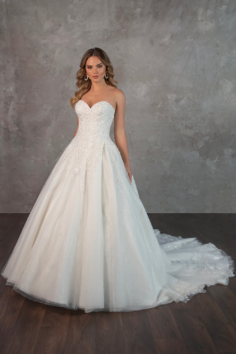 Essense of Australia Belle #0 default (IV-IV) Ivory Lace and Tulle over Ivory Gown thumbnail