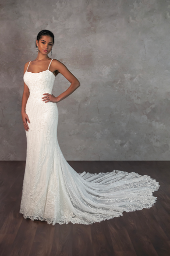 Essense of Australia CoCo #0 default Ivory/VORY LACE EMBROIDERY AND TULLE OVER IVORY GOWN thumbnail