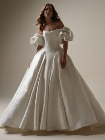 Maggie Sottero FORTUNE MARIE (24MS775A02 - Lace up) #3 All Ivory thumbnail