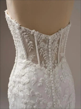 Maggie Sottero Benjie Royale + #5 All Ivory (gown with Ivory Illusion) thumbnail