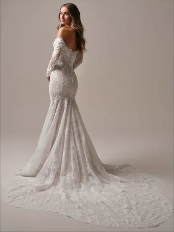 Maggie Sottero Takera #2 All Ivory (gown with Ivory Illusion) thumbnail