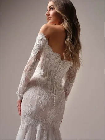 Maggie Sottero Takera #3 default All Ivory (gown with Ivory Illusion) thumbnail
