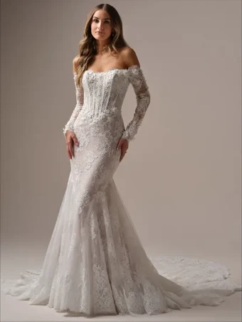 Maggie Sottero Takera #0 default All Ivory (gown with Ivory Illusion) thumbnail