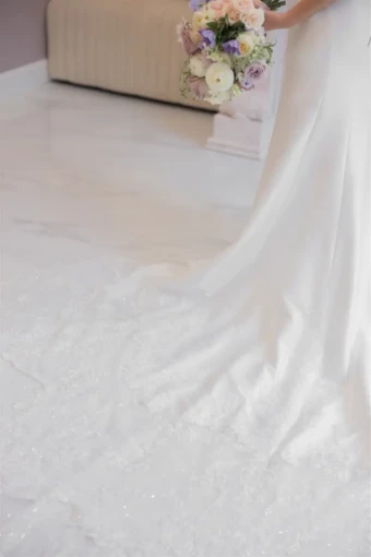 Corinthian James Anne + Veil #3 default All Ivory thumbnail
