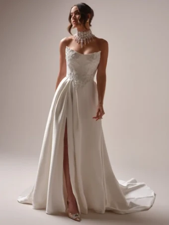 Maggie Sottero Amadora #0 default Ivory Silver Accent thumbnail