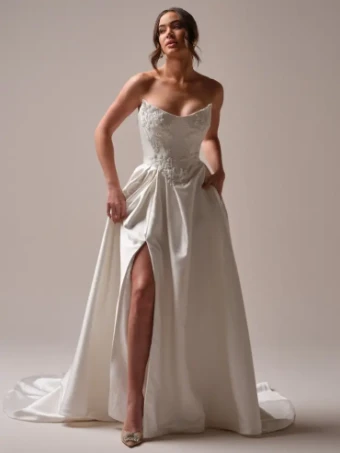 Maggie Sottero Amadora #3 default Ivory Silver Accent thumbnail