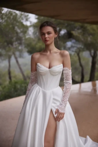 Eva Lendel Kloe (GOWN ONLY) #2 Light Ivory thumbnail