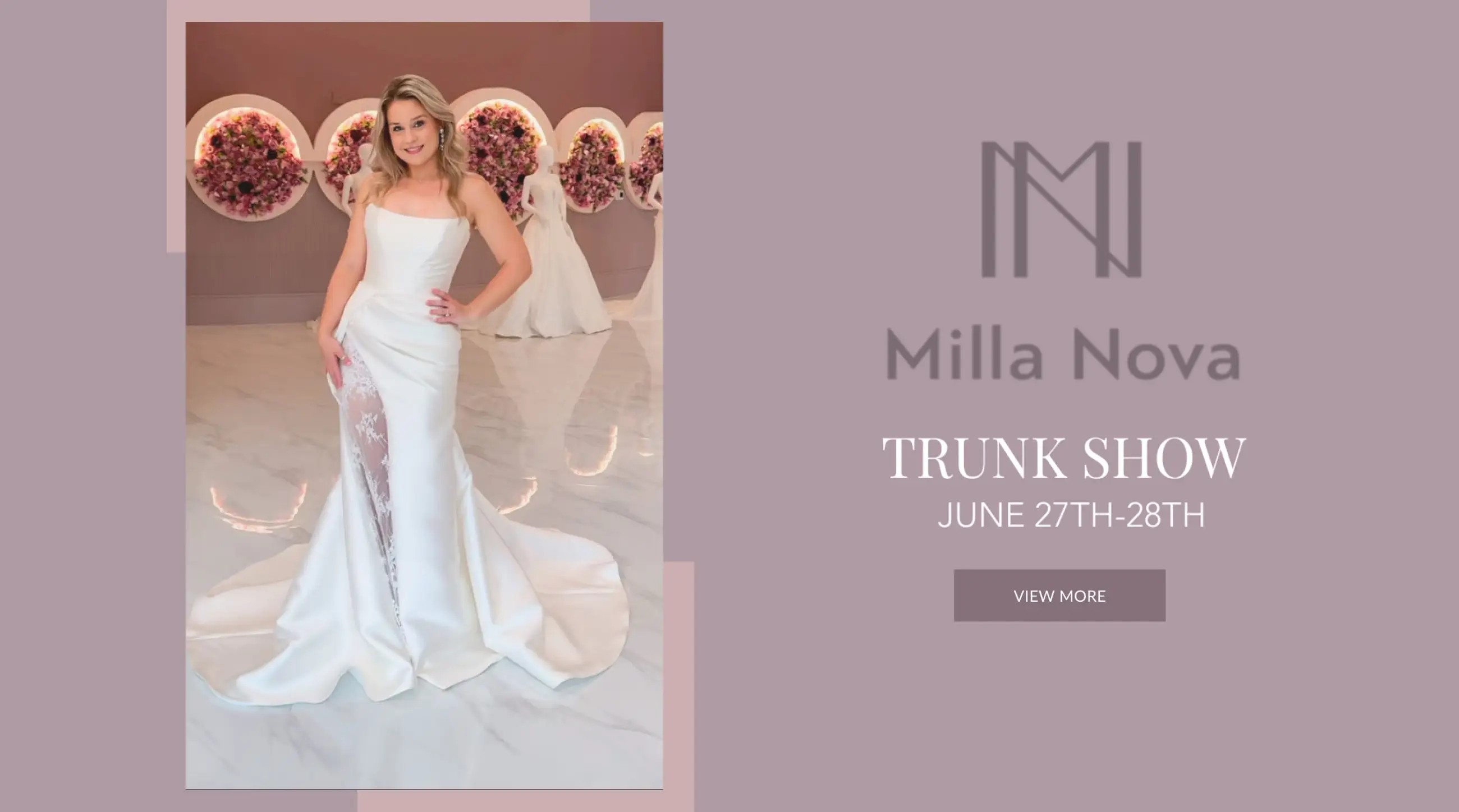 Milla Nova Trunk Show Desktop