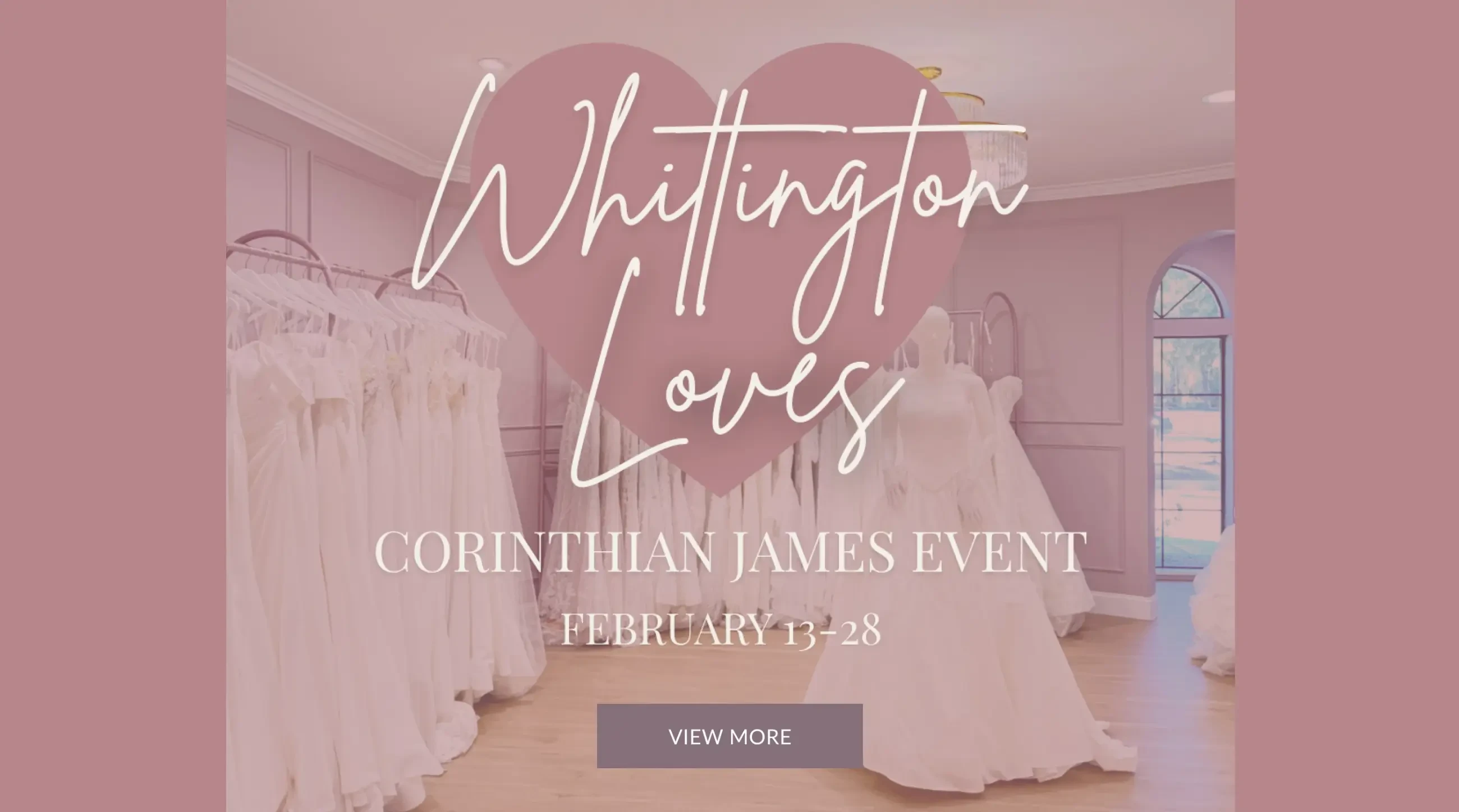 Whittington Loves Corinthian James Event