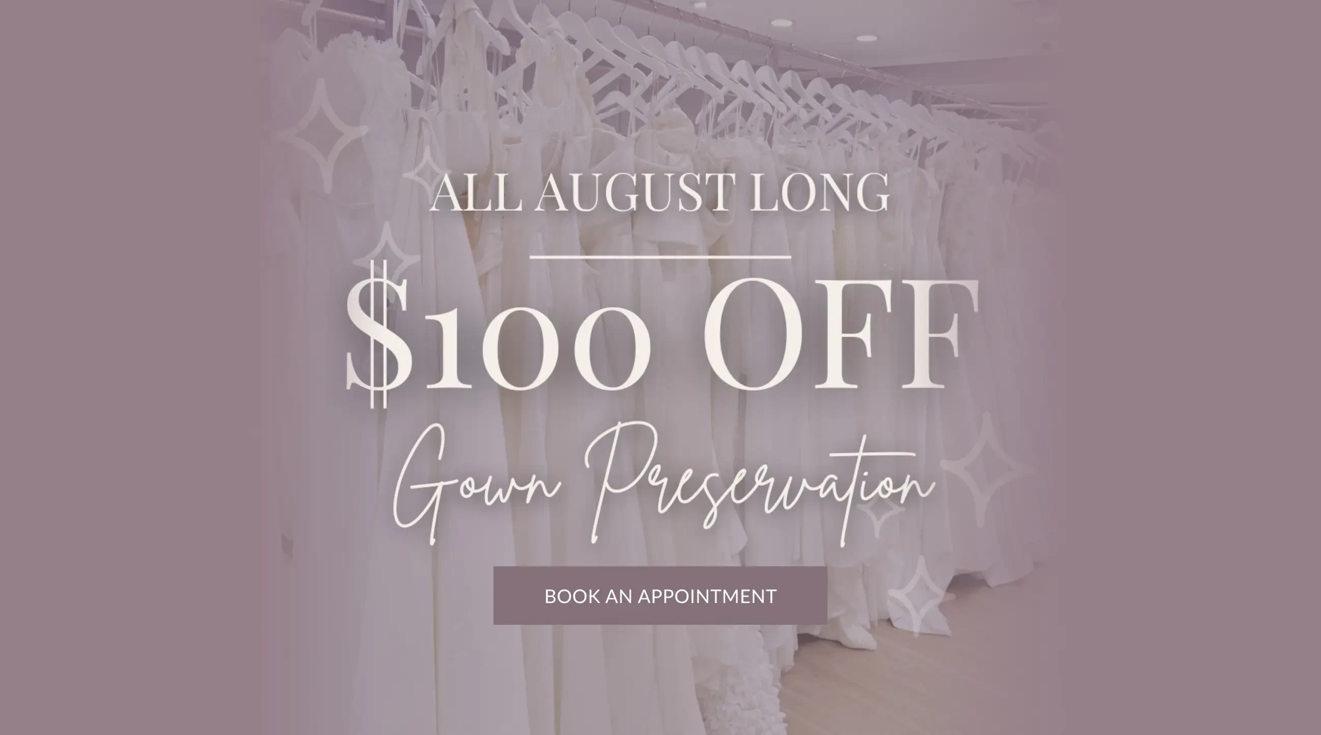 $100 Off Preservations - All August Long