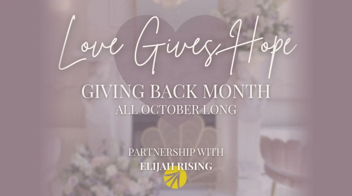 Love Gives Hope Giving Back Month Mobile Banner